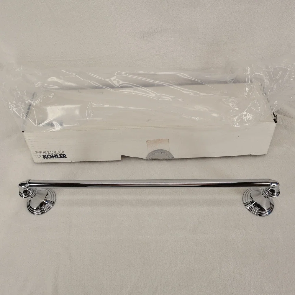 Kohler Devonshire 18 Inch Towel Bar Polished Chrome 10550-CP Bathroom Hardware